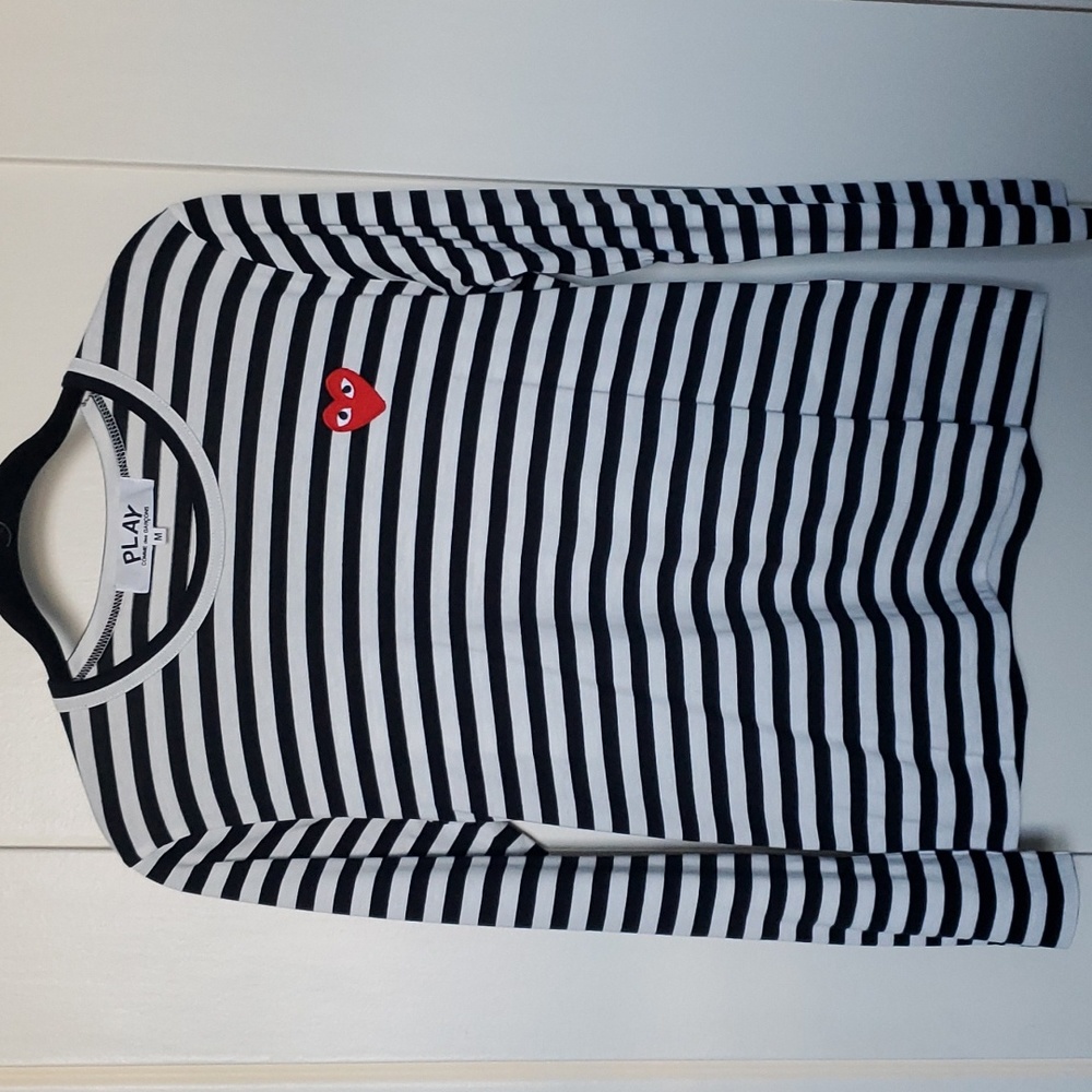 Comme des Garcons Play Striped Shirt